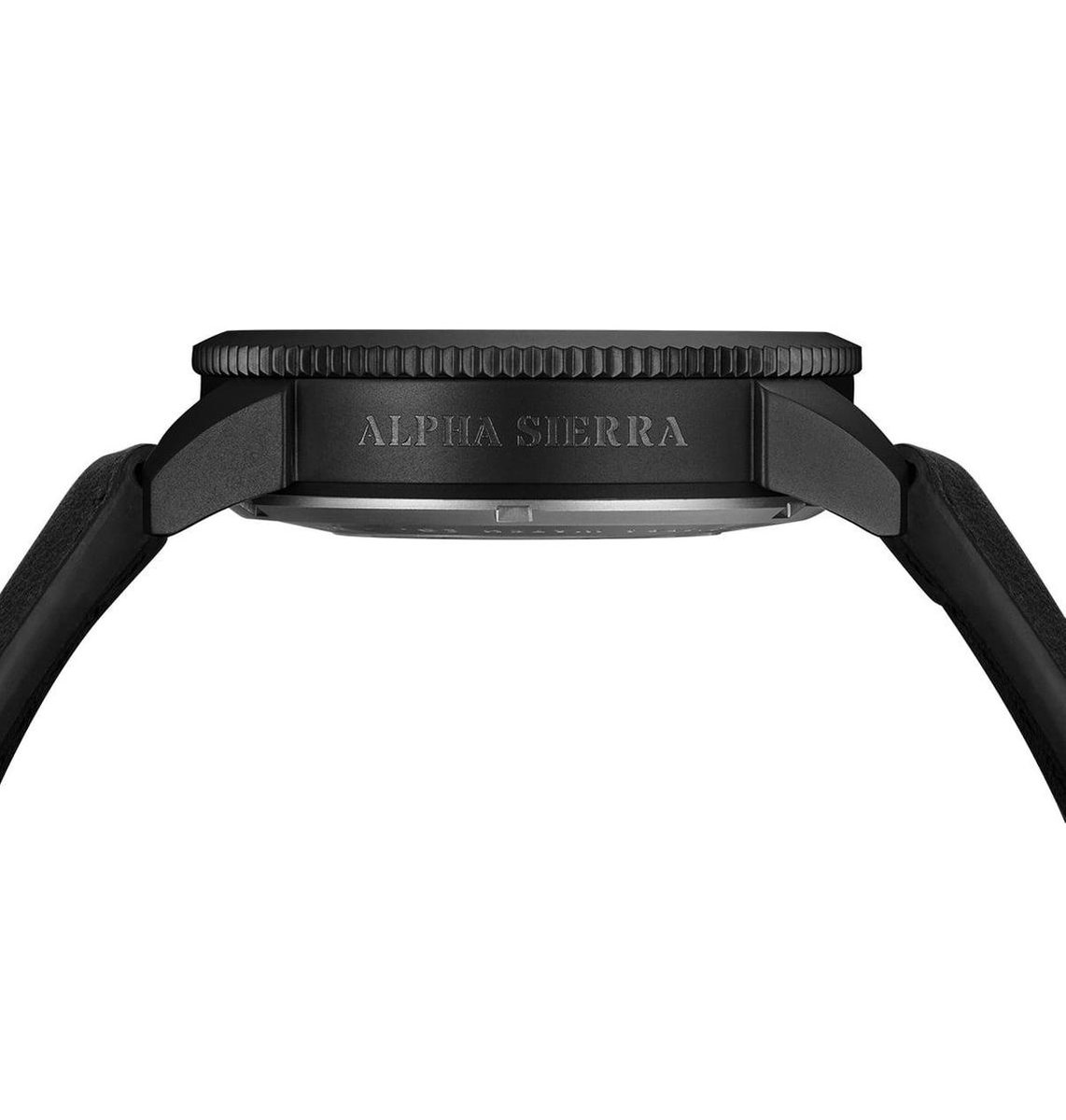 Alpha Sierra Heartbeat B101 Noir Bleu Montre pour homme O 43 5 mm bol