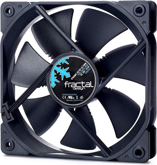 FRACTAL DESIGN PC-ventilator Dynamic X2 GP-12 PWM Zwart - 120 mm