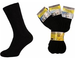 Benson Thermo Sokken - 6 Paar - Zwart - 43/46 - Wandelen - Wintersport - Werk