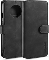 DG Ming Retro Portemonnee OnePlus 7T Hoesje Zwart