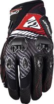 Five Stunt Evo Replica Fiber Red Motorcycle Gloves S