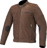 Alpinestars Warhorse Tobacco Brown Leather Motorcycle Jacket 54