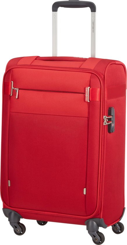 Valise de voyage Samsonite - Citybeat Spinner 55/20 longueur 35Cm (bagage à  main) rouge | bol