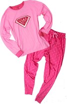 Annarebella Roze meisje pyjama ANPYM2604A Maten: 152