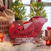 LOBERON Decoratieve arrenslee Florell antiekrood