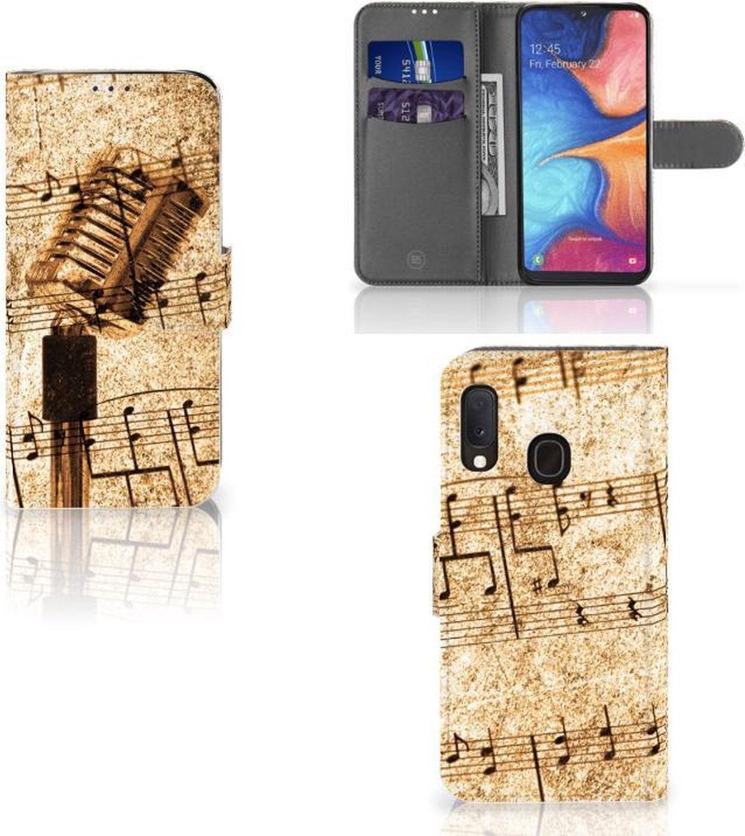 Samsung Galaxy A20e Telefoonhoesje met foto Bladmuziek