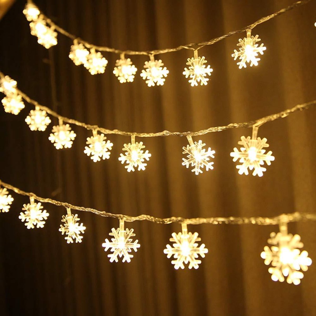 Kerstverlichting Sneeuwvlok 6 Meter 40 LED