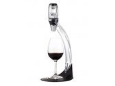 Aretica Wijn Decanter standaard - Luxe standaard om wijn te decanteren - Wijn beluchter - Zwart en transparant