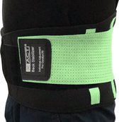 scarlet health | Rugband "XACT" voor stabilisatie en houdingscorrectie; verlicht pijn; voor mannen en vrouwen; maten S - XXL. Groen L