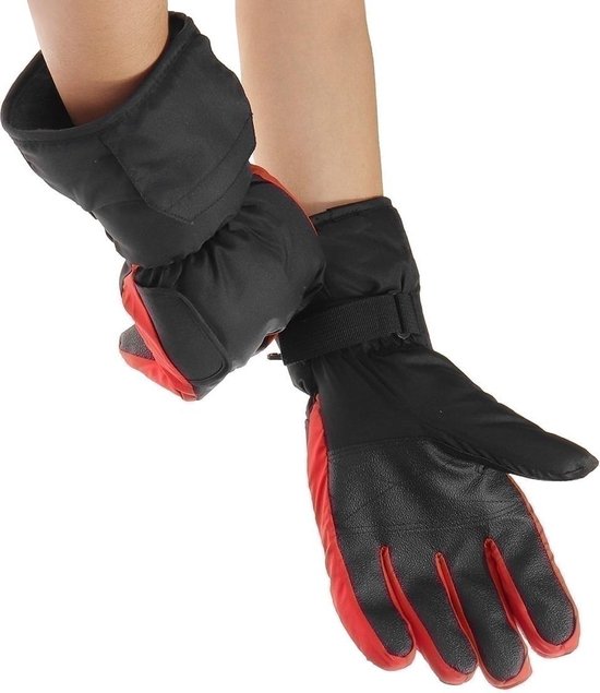 Elektrische verwarmde handschoenen Handen Warm Winter Warmer Waterdicht  Zwart Rood... | bol.com