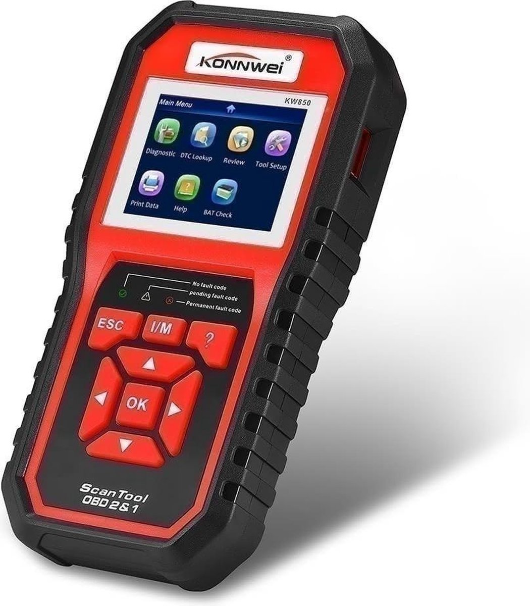 KONNWEI KW850 OBD2 Scanner Auto Motor Fault Code Reader Automotive Diagnostische Scanner van de auto thumbnail 2