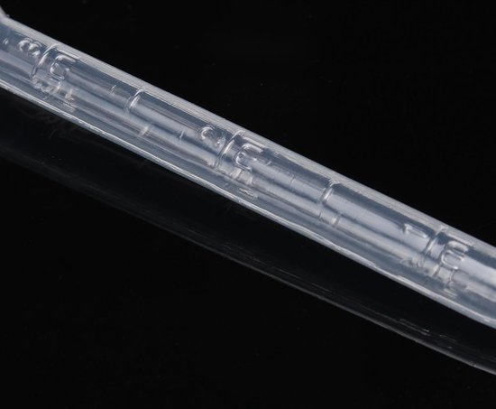 100st 3 ml plastic pipetten oogdruppelaar set wegwerp afgestudeerd transfer vloeibare verfpipet - Merkloos
