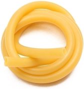 8mm × 100cm Rubber Slang Amber Latex Tube Bleed Tube Lab Supplies