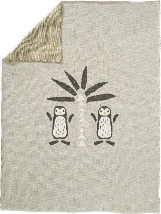 Fresk - Couverture tricotée - 100x150 cm - Pingouin