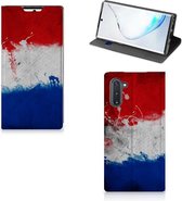 Geschikt voor Samsung Galaxy Note 10 Standcase Nederlandse Vlag