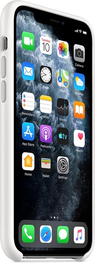 Bol Com Apple Iphone 11 Pro Silicone Case White Mwyl2zm A