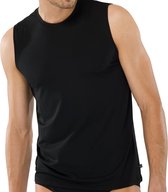 Schiesser 95/5 Heren Onderhemd - Zwart - Maat XL