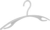 De Kledinghanger Gigant - 4 x Blouse / shirthanger Flipper kunststof wit, 42 cm