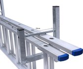 Alu-Top Ophangset 3-delig ladder - Muurbeugel