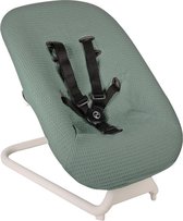Ukje Hoes voor Cybex Lemo Bouncer hoes - Perfecte pasvorm - Jade wafel