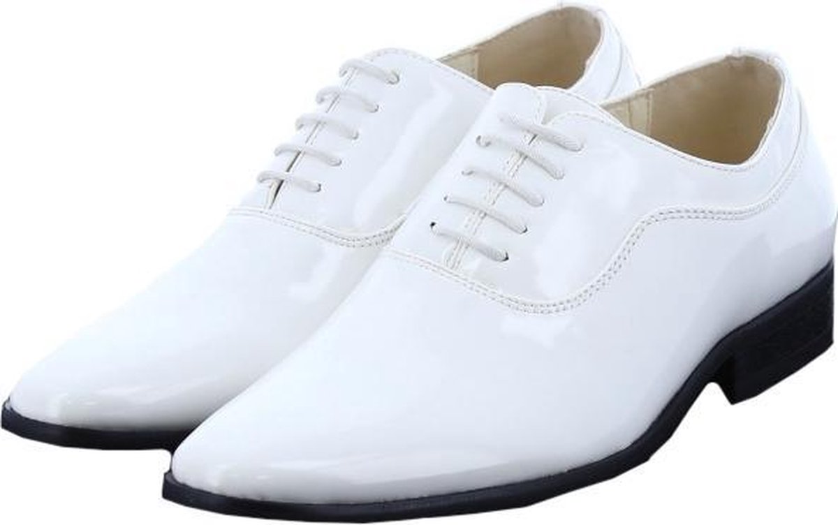 lakschoenen ivoor wit, maat 48 | bol.com