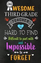 An Awesome Third Grade Teacher is Hard to Find