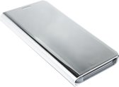 ADEL Aluminium Book Case Hoesje voor Samsung Galaxy J7 (2016) - Zilver