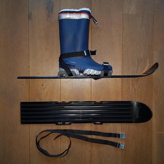 Mini Ski - Kinderski - Set Plastic Ski's kind en tiener Stiga Zwart |  bol.com