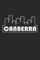 Canberra Notebook - Australia Gift - Skyline Canberra Journey Diary - Australia Travel Journal