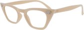 Icon Eyewear NCW603 Beyonce Leesbril +3.00 - Ivoor wit - Cat-eye