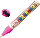 Zig posterman weerbestendige stift, roze, 6mm