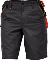 Knoxfield short / korte werkbroek antraciet/oranje maat 54