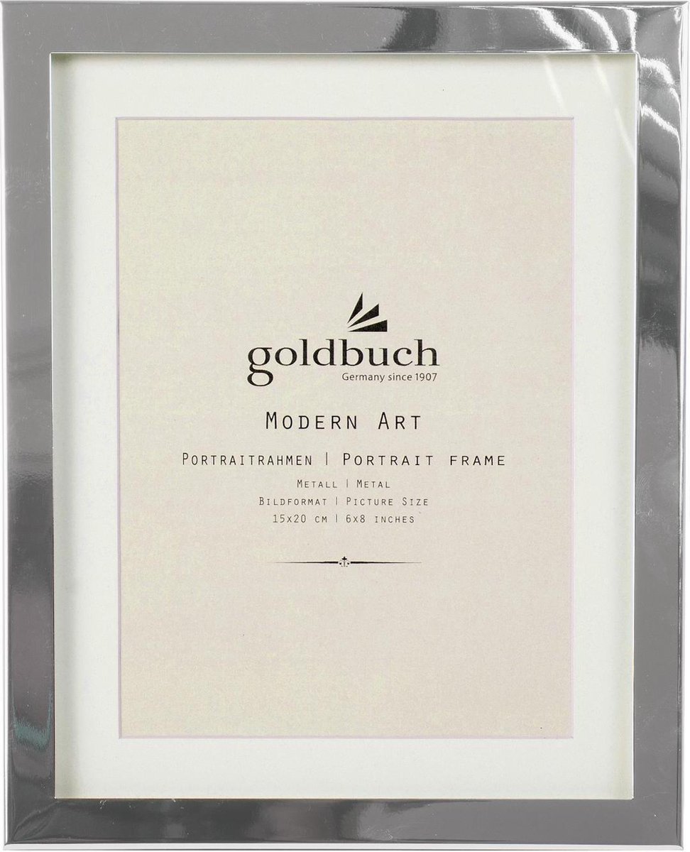 Goldbuch Fotolijst Modern Art - Zilver - 15x20 cm