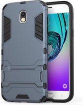 Armor Hybrid TPU Case Samsung Galaxy J5 (2017) - Donkerblauw