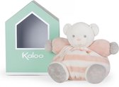 Kaloo Bebe Pastel - Knuffelbeer perzik/wit middelgroot