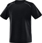Jako - T-Shirt Run Junior - zwart - Maat 140