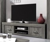 WOONENZO - Tv-meubel Tilburg - Grey - 140cm