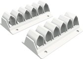 Addit Cable Clips 13.8 cm White