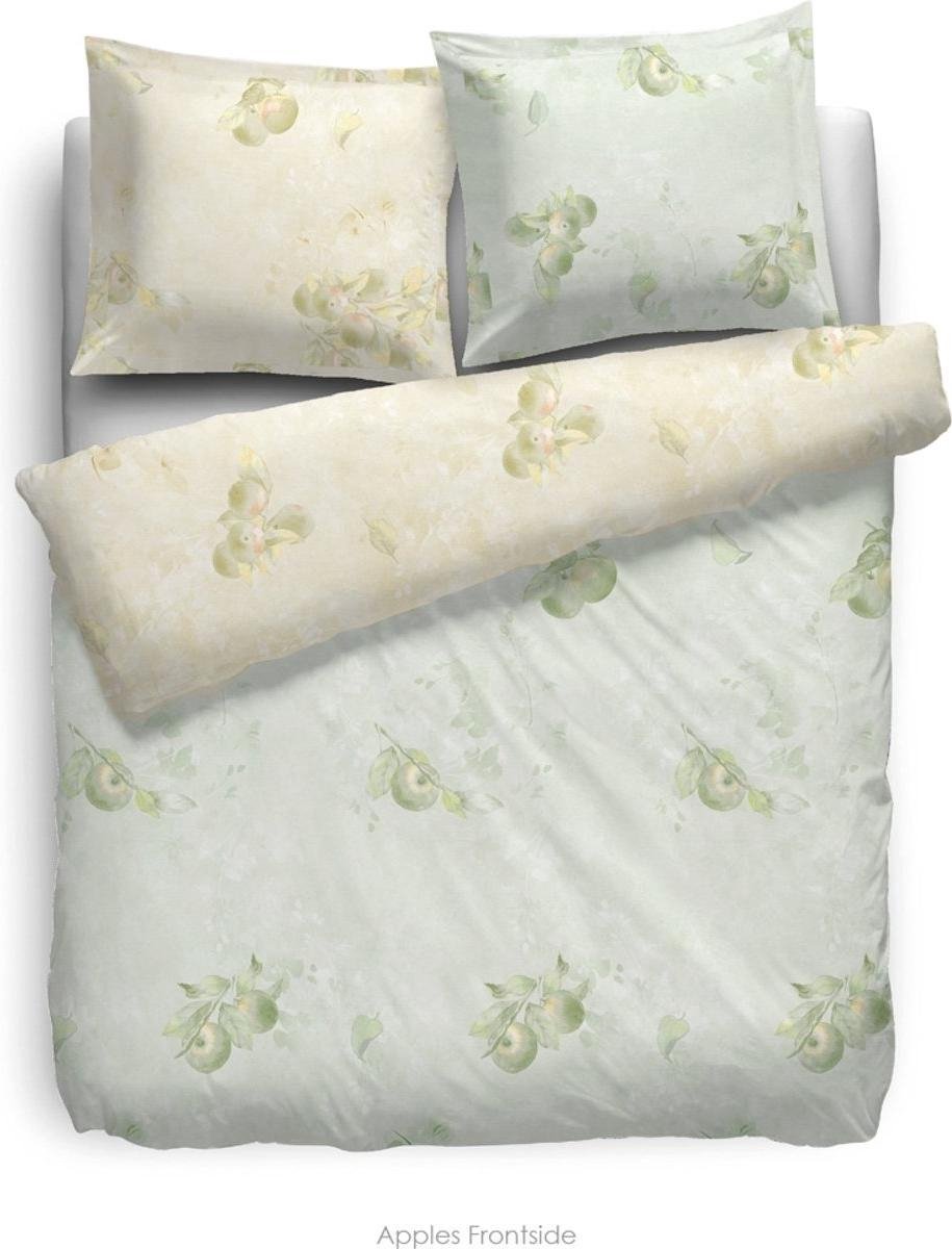 Heckettlane HNL Velvet Touch Apples Dekbedovertrek - Litsjumeaux - 240x200/220 cm - Mint