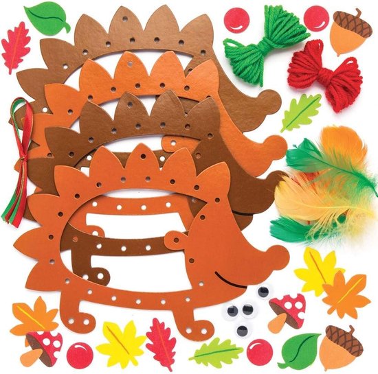 Baker Ross Sneeuwvlok Decoraties Met Zand Kunst  6 Stuk Creatieve Knutselset Voor Kinderen 5051174097544