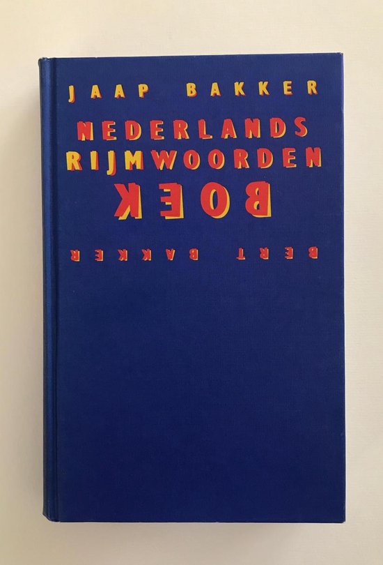 Nederlands rijmwoordenboek - cover