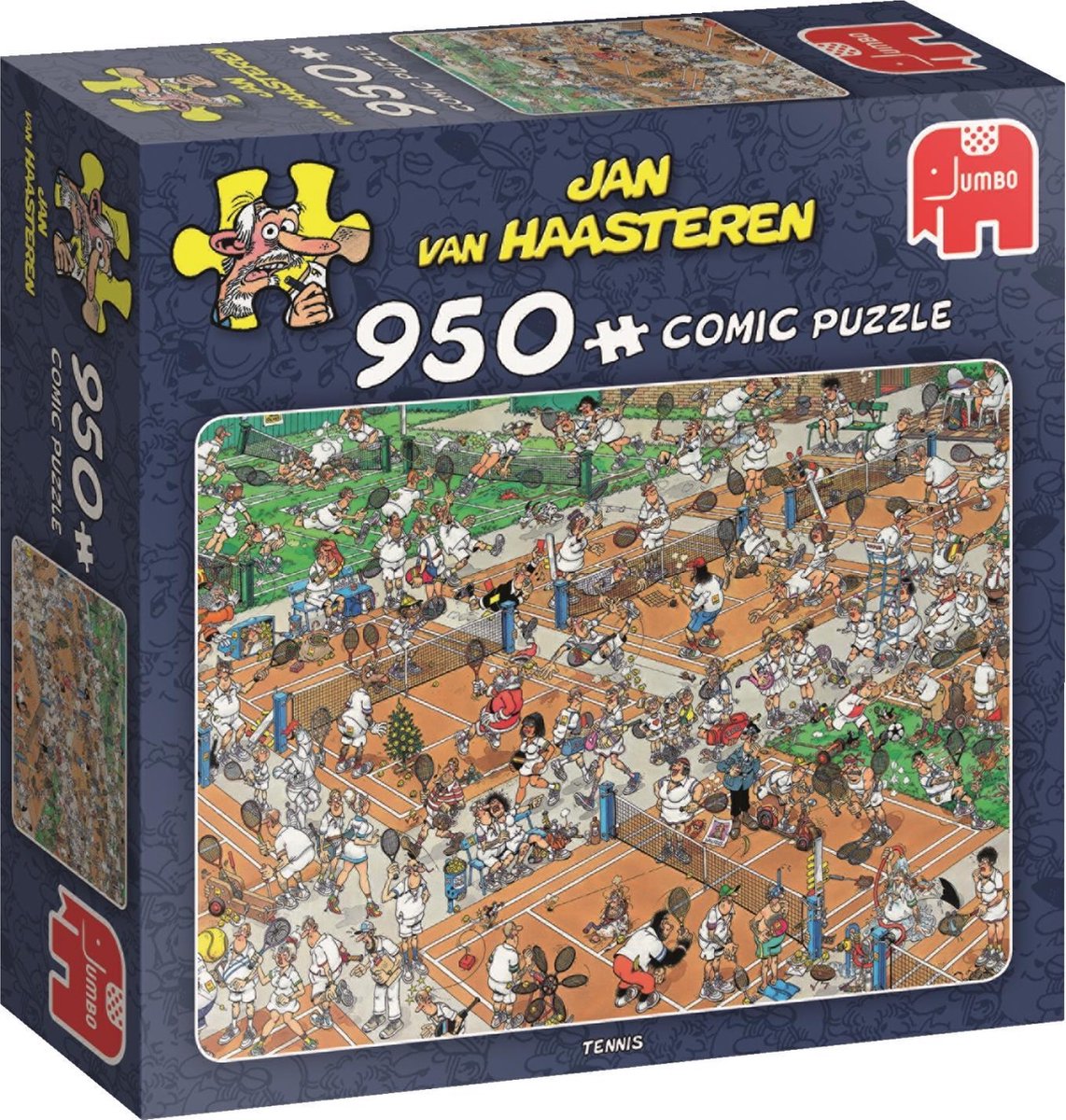 Jan van Haasteren Tennis puzzel - 950 stukjes
