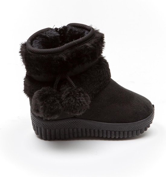 Hades Zwart - Kinderen - Enkellaarsjes - Maat 20 | bol.com