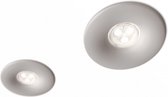 Philips Ledino Ledino Inbouwstop LED Grijs - 7.5W