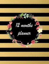 12 months planner