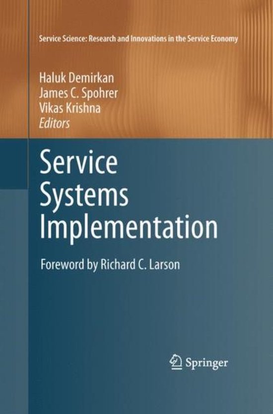 Service Systems Implementation - cover