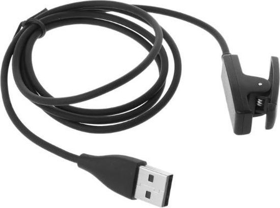 DrPhone Oplader - USB Charger Kabel - Oplaadkabel - Geschikt voor Garmin Forerunner - Zwart - DrPhone