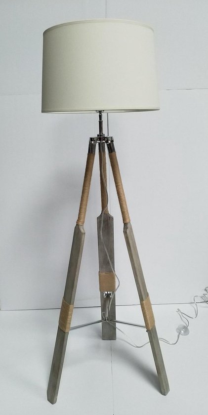 Spiksplinternieuw bol.com | Chericoni Remare vloerlamp - hout SX-98