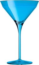 Italesse onbreekbaar cocktailglas Martini Beach blauw - 0,27l - 6 stuks