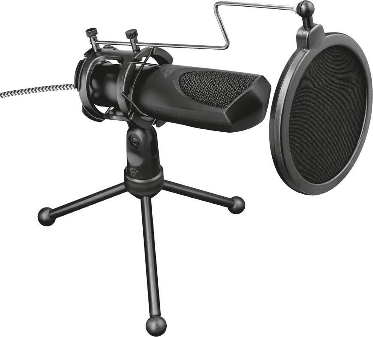 Trust GXT 232 Mantis - Microfoon - Gaming & Streaming - USB - Zwart - PS5
